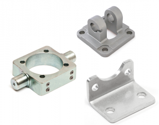 Accesorii pentru cilindri compacti inox ISO 21287