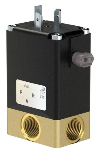Electroventile 3/2 separate de mediu