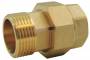 Niplu detasabil cu filet interior-exterior G 3/4&QUOT;, etansare plana, PN 16, alama