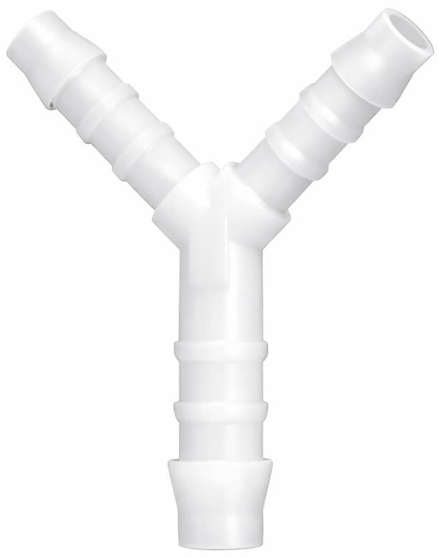 Conector Y redus 90° - POM