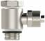 Cupla L banjo push-on 6/4 mm cu filet cilindric exterior G 1/4&QUOT;, alama nichelata