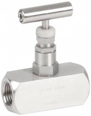 Robinet din inox cu ac pentru reglaj fin, filete interioare G 3/8&QUOT;, 10000 psi (685 bar)