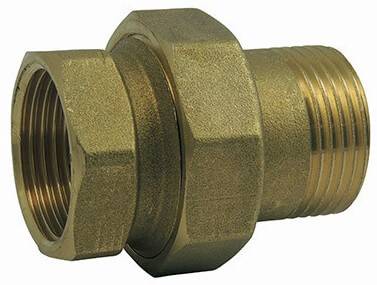 Niplu detasabil cu filet interior-exterior G 3/4&QUOT;, etansare conica, PN 16, alama