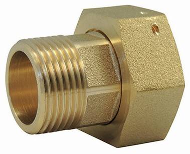 Racord olandez scurt, filet ext. G 2&QUOT;-int. G 2 1/2&QUOT;, etansare plana, PN 16, alama