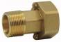 Racord olandez lung, filet ext. R 1&QUOT;-int. G 1 1/4&QUOT;, etansare conica, PN 16, alama