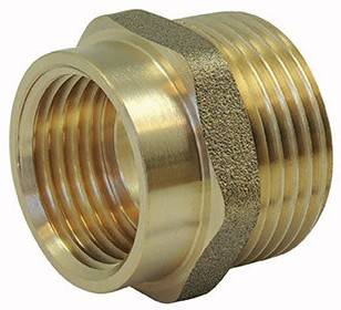 Reductie cu filet exterior G 1 1/4&QUOT; - interior G 1&QUOT;, PN 16, alama