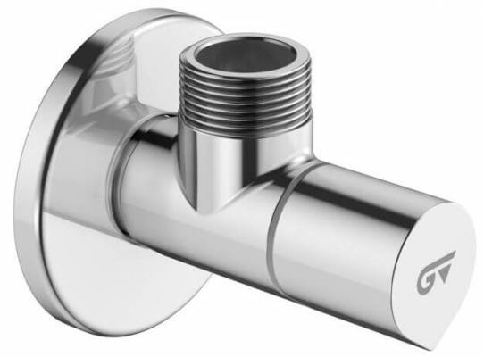 Robinet unghiular cu cap ceramic, filet G 1/2&QUOT;xG 1/2&QUOT;, PN 16