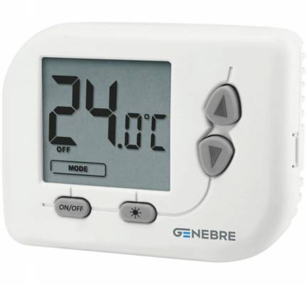 Termostat electronic cu montaj pe perete, 0ºC ~ 40ºC