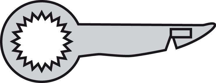 Lama forma L 25.4mm