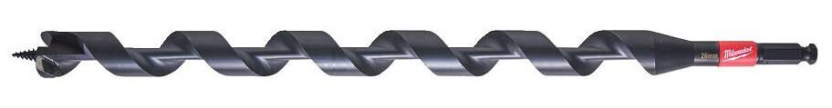Burghiu sfredel cu impact, pentru lemn - seria lunga 26 x 460 mm - Milwaukee