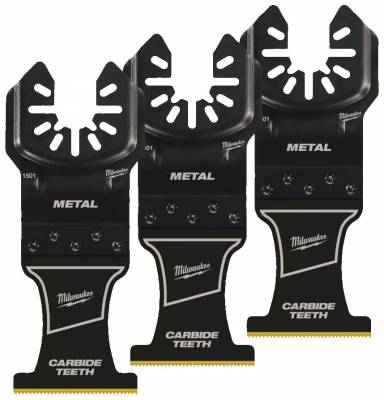 Panze cu dinti din carbura pentru metal - 35 mm - 3 buc