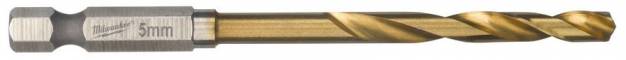 RED HEX - Burghiu SHOCKWAVE HSS-Ground Titan pentru metal 5 x 80 mm - Milwaukee