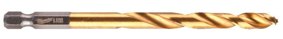 RED HEX - Burghiu SHOCKWAVE HSS-Ground Titan pentru metal 6,8 x 108 mm - Milwaukee