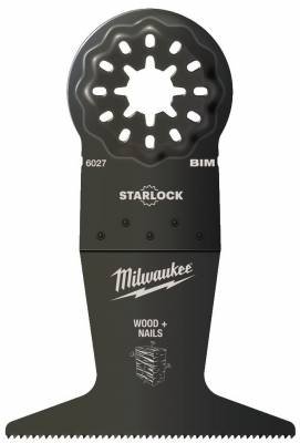 Panze bi-metal pentru lemn cu cuie - 65 mm - 50 buc - Milwaukee