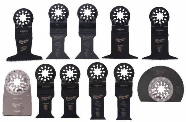 Set de panze multi-material - 11 buc - Milwaukee
