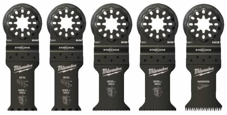 Set de panze pentru lemn si metal - 5 buc - Milwaukee