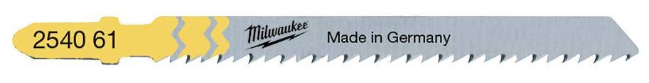 Panza taieri curbate si fara aschii 75 x 2,5 mm - T 101 B - 5 buc - Milwaukee