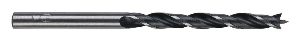 Burghiu pentru lemn cu varf de centrare 6 x 93 mm - DIN 7487 E - Milwaukee