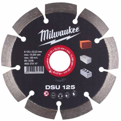 Discuri diamantate DSU 125 mm - Milwaukee