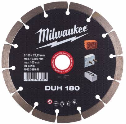 Discuri diamantate DUH 180 mm - Milwaukee