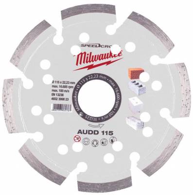 Speedcross AUDD 115 mm - Milwaukee