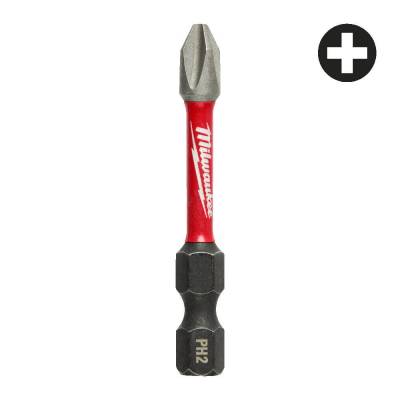 Bit PH pentru surubelnite PH2 x 50 mm SHOCKWAVE IMPACT DUTY - Milwaukee
