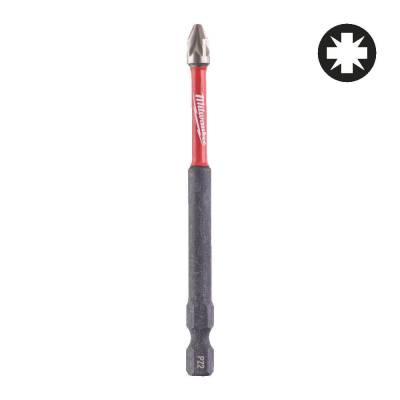 Bit PZ pentru surubelnite PZ2 x 90 mm SHOCKWAVE IMPACT DUTY - Milwaukee