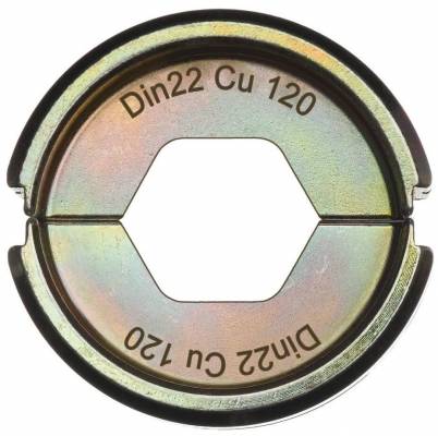 Bacuri de sertizare DIN22 Cu 120 - Milwaukee