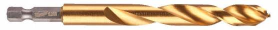RED HEX - Burghiu SHOCKWAVE HSS-Ground Titan pentru metal 10,2 x 121 mm - Milwaukee