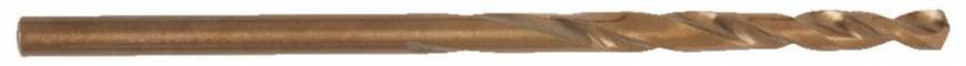 2 Burghie RED COBALT pentru metal 3,3 x 67 mm - HSS-Ground - DIN 338 - Milwaukee