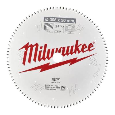 Panza pentru fierastrau taieri inclinate 305 x 30 x 3 mm - 96 dinti TF - Milwaukee