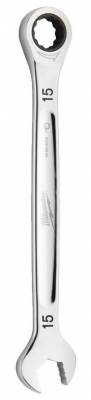 Cheie combinata cu clichet MAX BITE 15 mm - Milwaukee