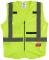 Vesta de inalta vizibilitate, galbena - 2XL / 3XL - Milwaukee