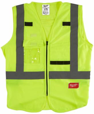 Vesta de inalta vizibilitate, galbena - 2XL / 3XL - Milwaukee