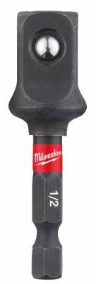 Adaptor 1/4&QUOT; HEX - 1/2&QUOT; Patrat pentru chei tubulare 55 mm SHOCKWAVE IMPACT DUTY - Milwaukee
