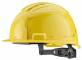 Casca de protectie BOLT 100, ventilata, fara curea de barbie, galben - Milwaukee