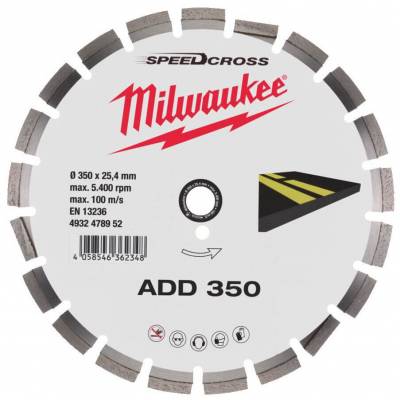 Speedcross ADD pentru asfalt 350 mm - Milwaukee