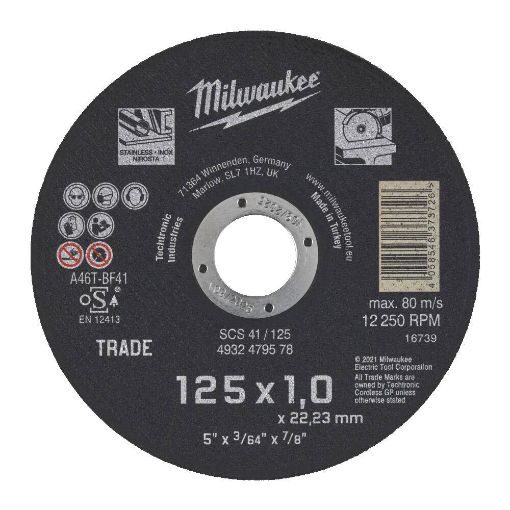 Disc abraziv pentru debitat metal