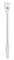 Antrenor lung cu clichet 3/8&QUOT; - 305 mm - Milwaukee