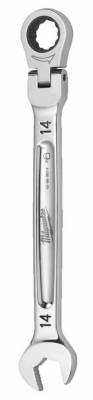 Cheie fixa MAX BITE cu clichet si cap pivotant 14 mm - Milwaukee