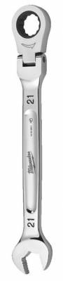 Cheie fixa MAX BITE cu clichet si cap pivotant 21 mm - Milwaukee