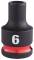 Cheie tubulara 3/8&QUOT; patrat - 6 mm - 32 mm - Milwaukee