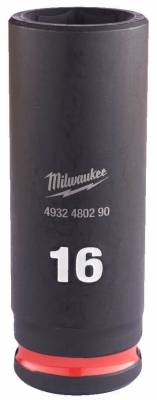 Cheie tubulara 3/8&QUOT; patrat - 16 mm - 65 mm - Milwaukee
