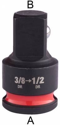 Adaptor 3/8&QUOT; patrat - 1/2&QUOT; patrat - Milwaukee