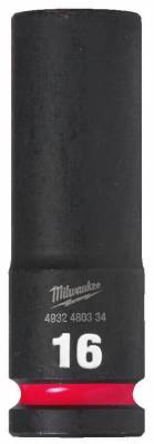 Cheie tubulara 1/2&QUOT; patrat - 16 mm - 78 mm - Milwaukee