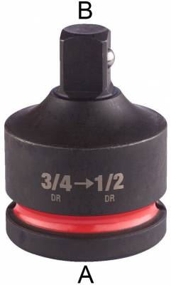 Adaptor 3/4&QUOT; patrat - 1/2&QUOT; patrat - Milwaukee