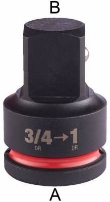 Adaptor 3/4&QUOT; patrat - 1&QUOT; patrat - Milwaukee