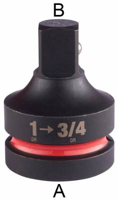 Adaptor 1&QUOT; patrat - 3/4&QUOT; patrat - Milwaukee