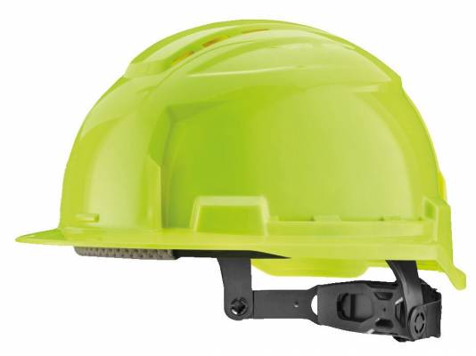 Casca de protectie BOLT 100, ventilata, fara curea, galbena, de inalta vizibilitate - Milwaukee