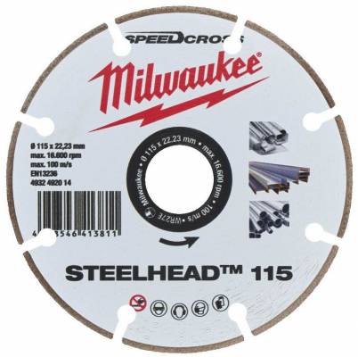 Disc Premium STEELHEAD 115 mm - Milwaukee